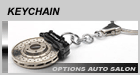 Brake Rotor Keychain