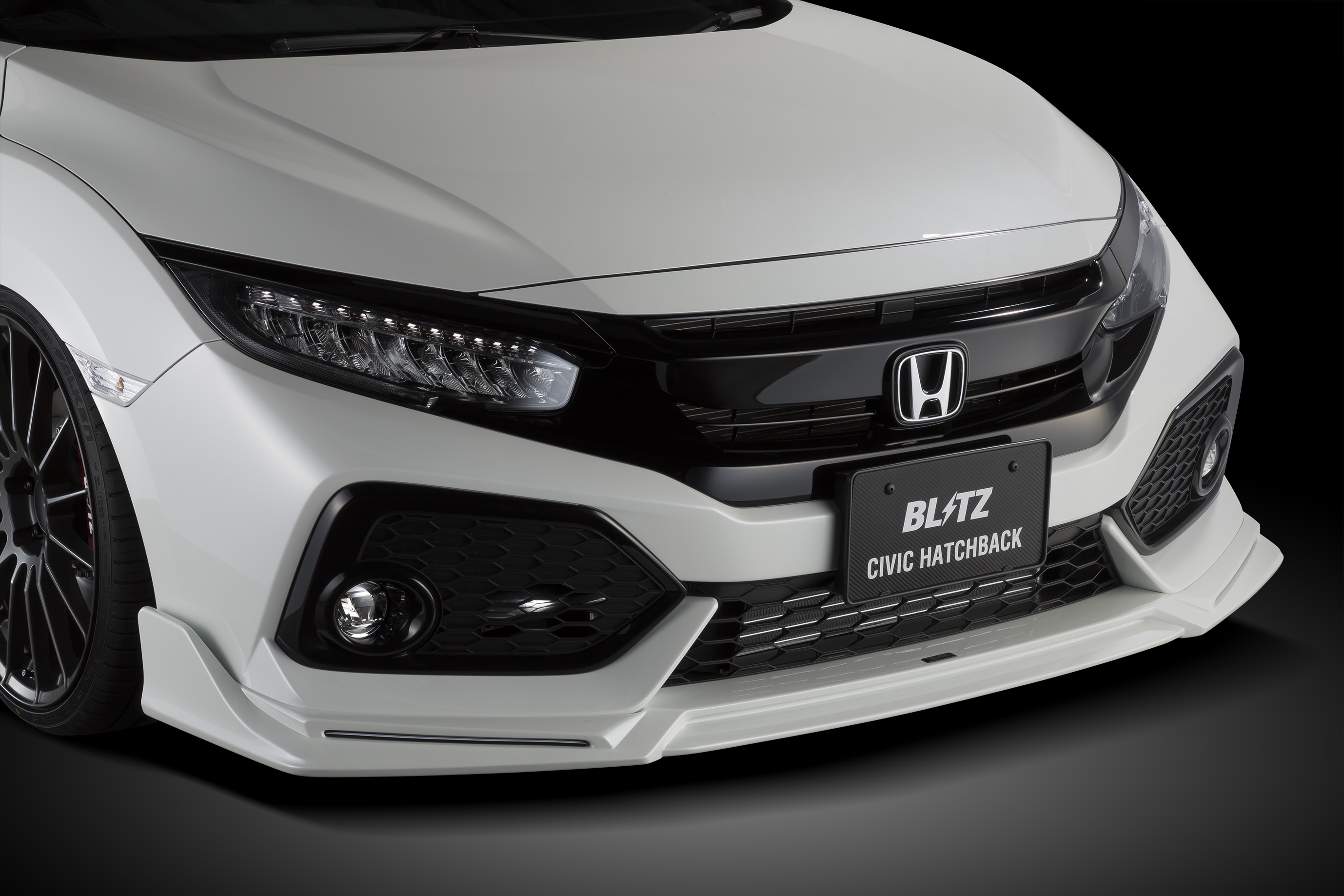 BLITZ FRONT LIP: CIVIC FK7 (UNPAINTED)