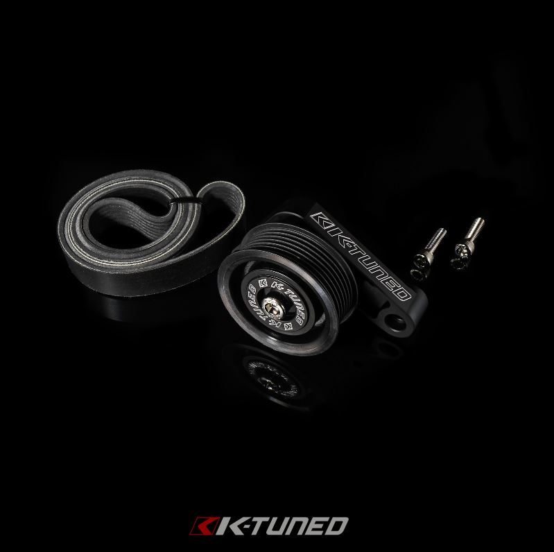 K-TUNED ADJUSTABLE EP3 PULLEY KIT: K24 (WITH BELT)