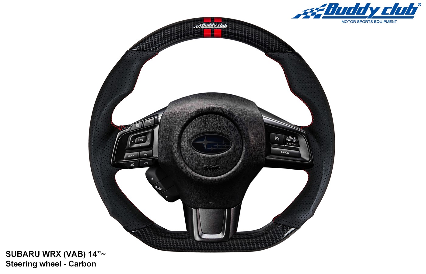 BUDDY CLUB STEERING WHEEL: WRX VAB 15-19 (CARBON)